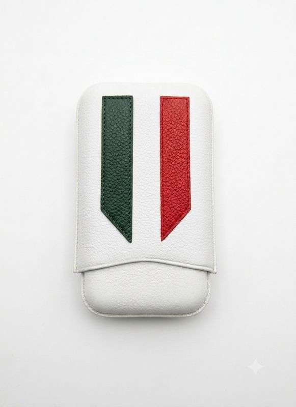 Cartujano Custodia Modello 2 Double Corona Bandiera Italiana Cartujano Custodia Modello 2 Double Corona Bandiera Italiana
