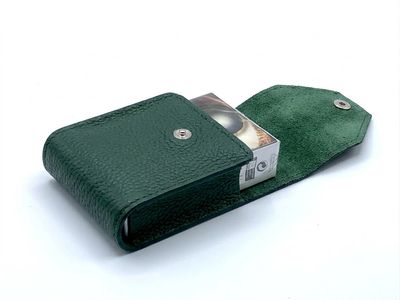 Cartujano Porta Pacchetto Classico con Custodia Accendino Verde