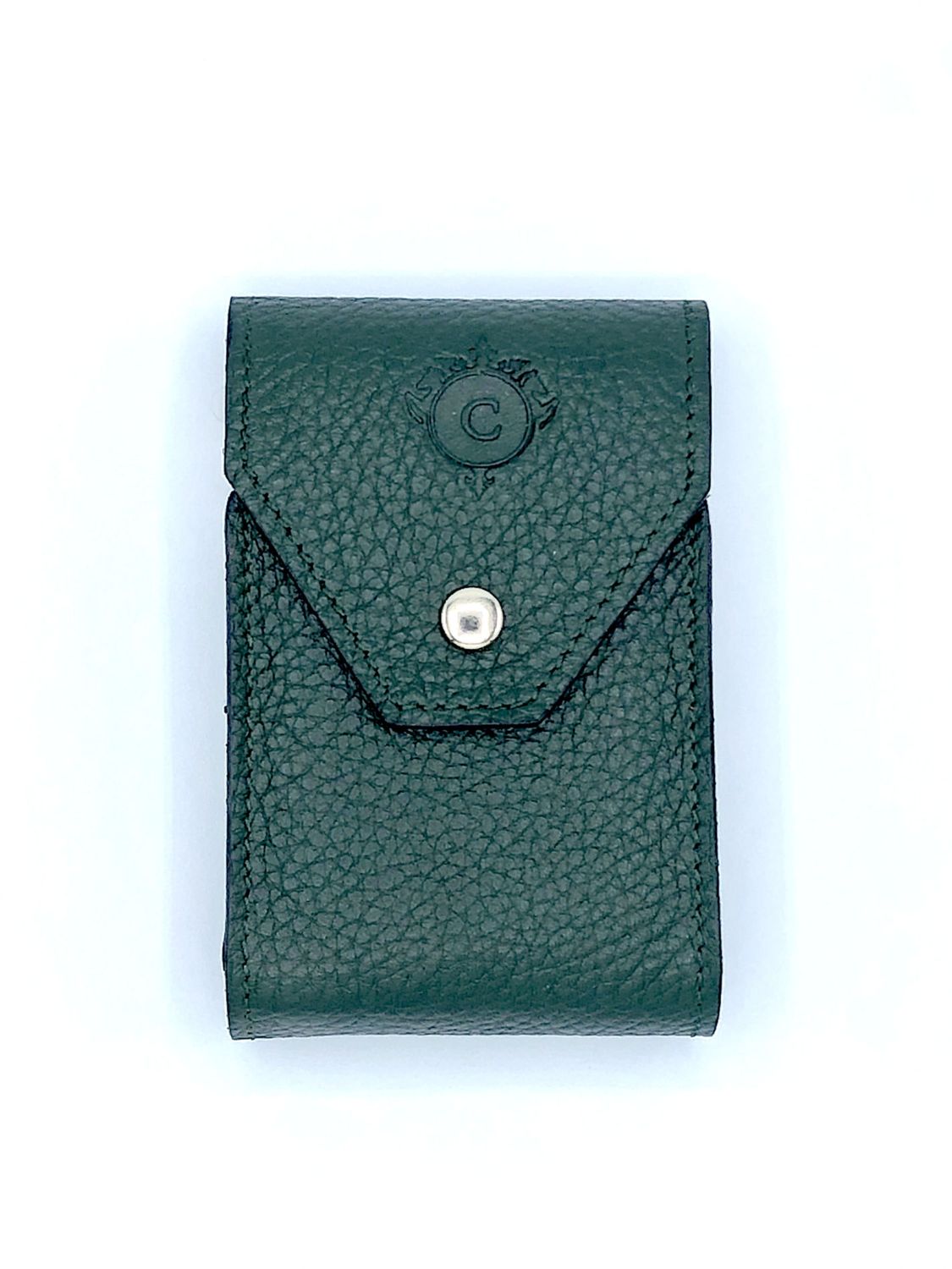 Cartujano Porta Pacchetto Classico con Custodia Porta Accendino Verde