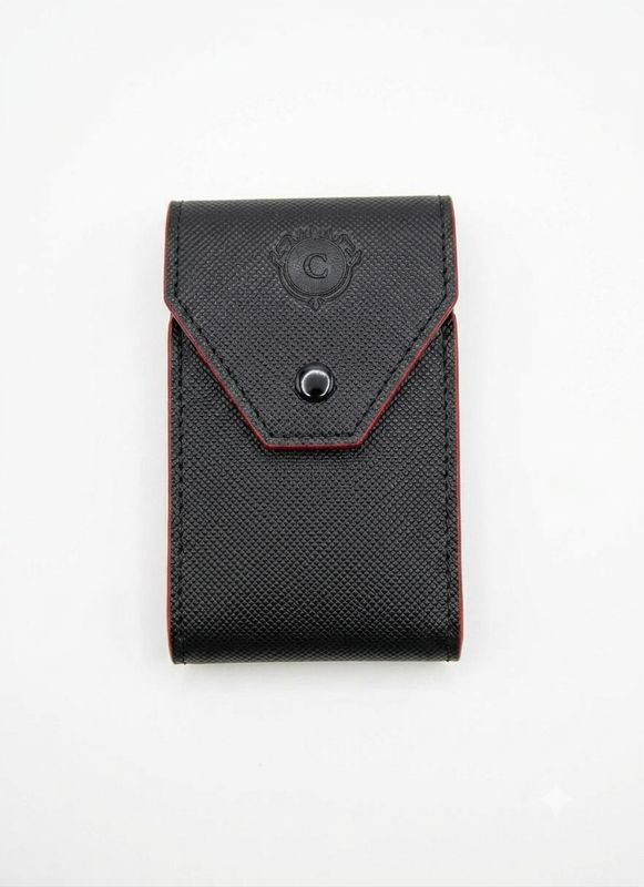Cartujano Portapacchetto Slim Nero Saffiano Cartujano Portapacchetto Slim Nero Saffiano