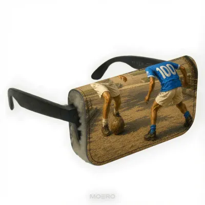 Custodia per Occhiali • Moero • Vision Air • Case Glass • Limited Edition Napoli Centenary