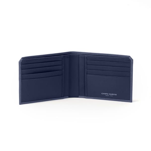 Campo Marzio Portafoglio Daniel 8 Carte Blu Oceano
