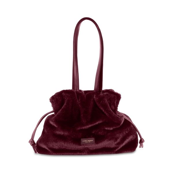Campo Marzio Borsa A Spalla Sugar Bag Burgundy Campo Marzio Borsa A Spalla Sugar Bag Burgundy