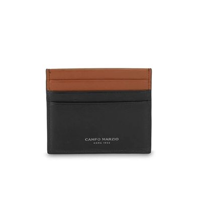 Campo Marzio Portacarte Pablo Black Caramel Campo Marzio Portacarte Pablo Black Caramel