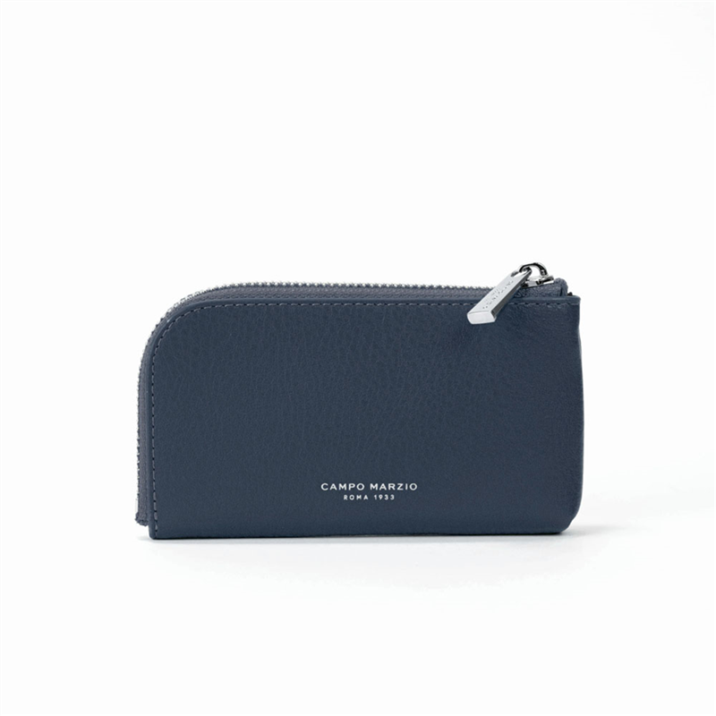 Campo Marzio Astuccio Portachiavi London Blu Oceano - Antracite