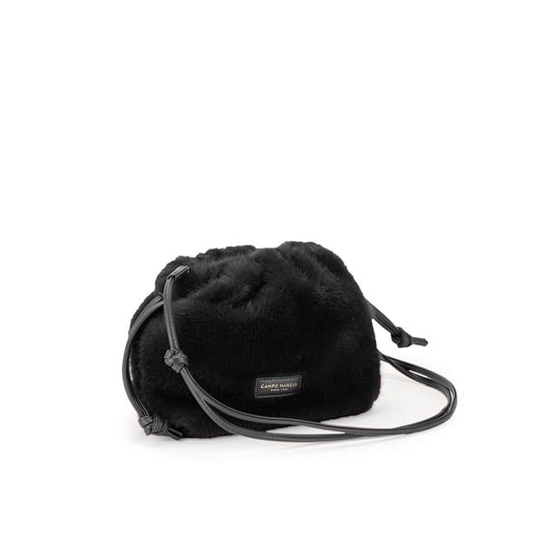 Campo Marzio Borsa a Tracolla Bon Bon Soft Nera
