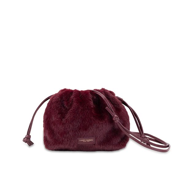 Campo Marzio Borsa a Tracolla Bon Bon Soft Borgogna