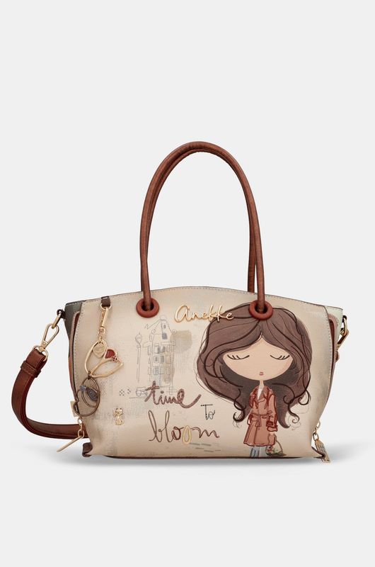 Anekke Borsa Con Manico Corto E Tracolla Tulip