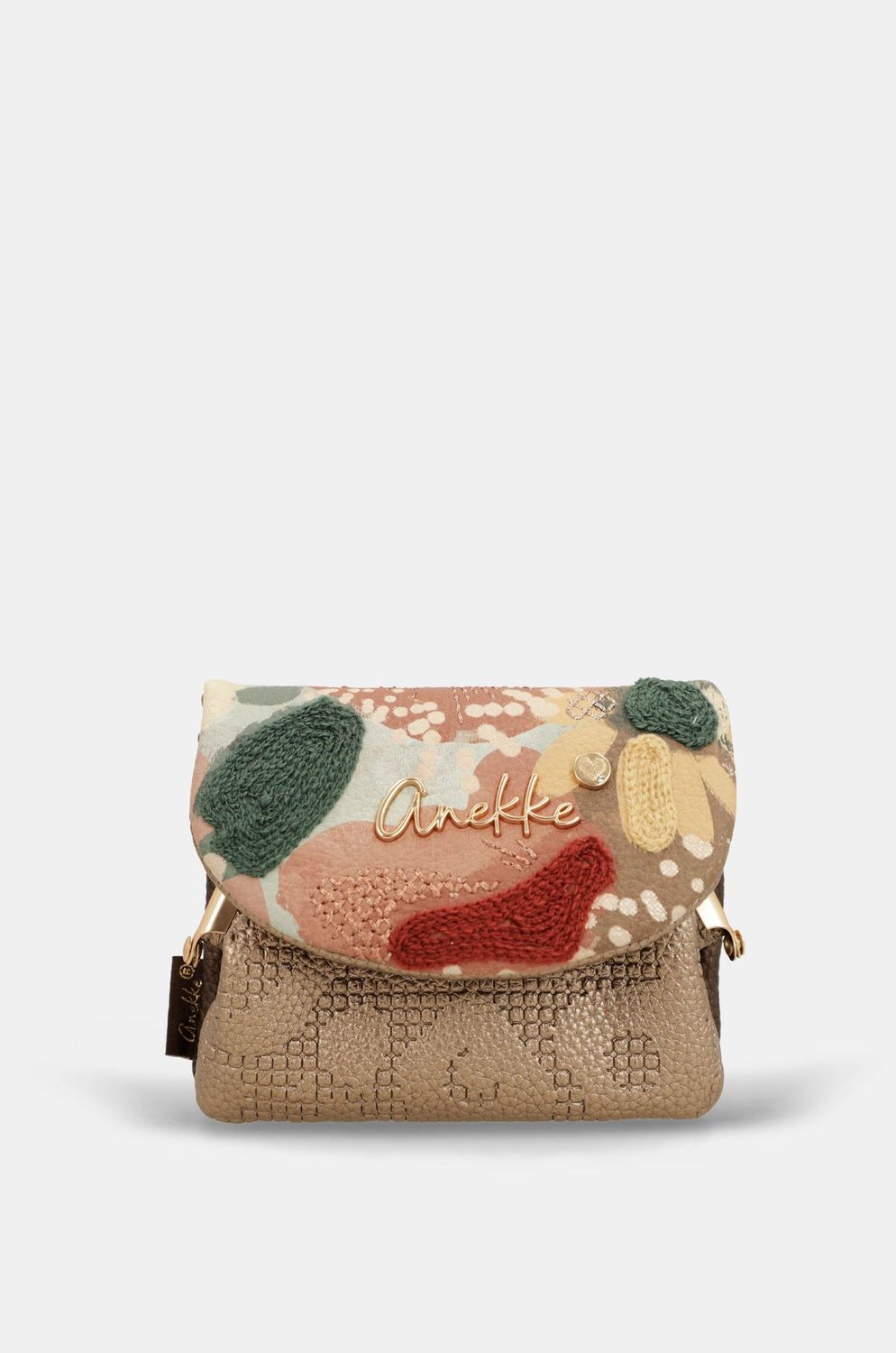 Anekke Portamonete Con Patta Blossom