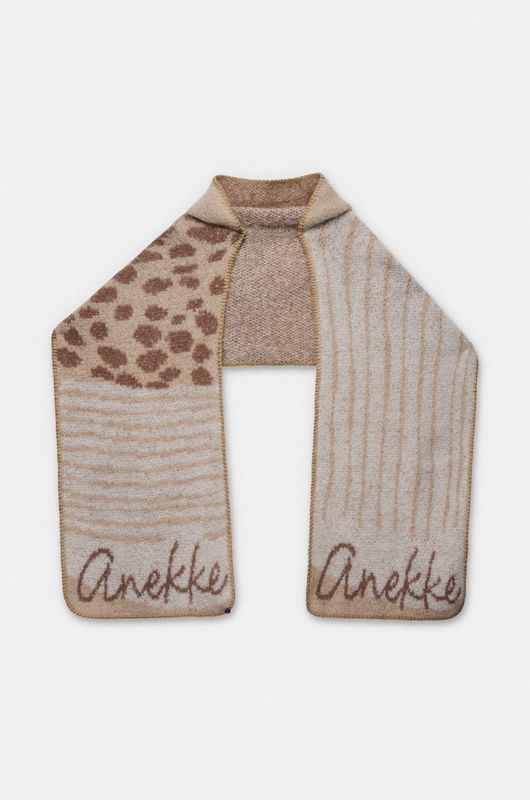 Anekke Sciarpa Beige con Cappuccio