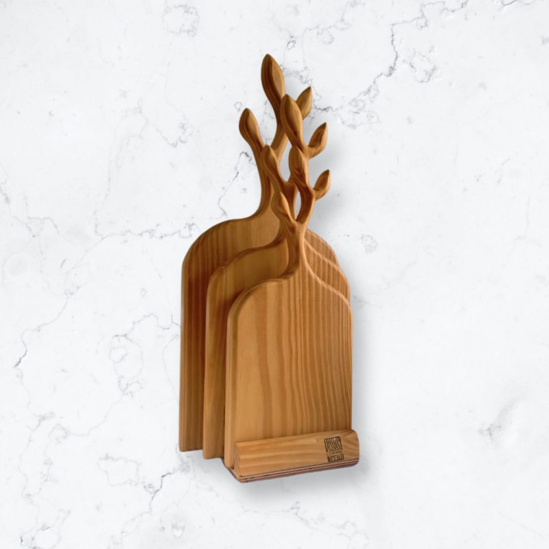 Tree Set Cutting and Serving Board