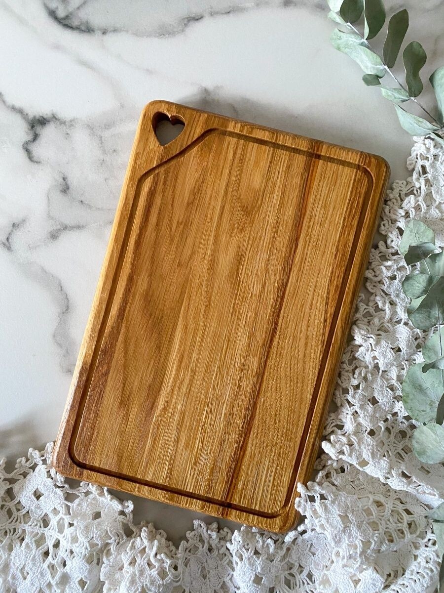 Baby Heart - Edge-Grain cutting board