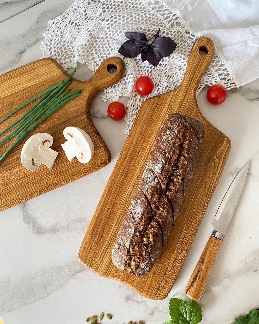Twins Cutting and Serving Board