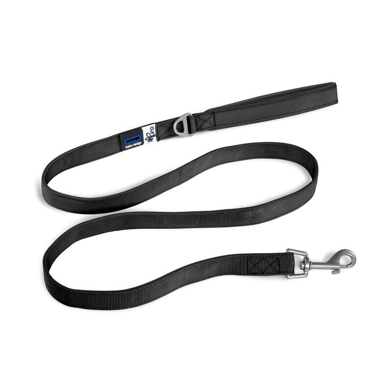 Curli Basic Leine Nylon 140 x 2cm Schwarz (L) Curli Basic Leine Nylon 140 x 2cm Schwarz (L)