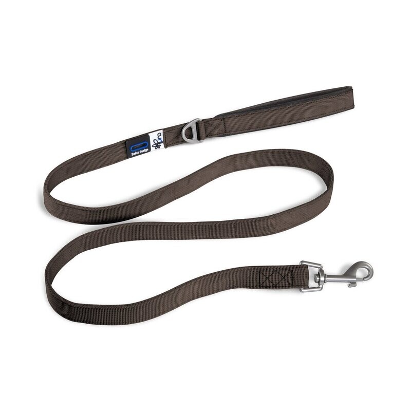Curli Basic Leine Nylon 140 x 2cm Braun (L) Curli Basic Leine Nylon 140 x 2cm Braun (L)