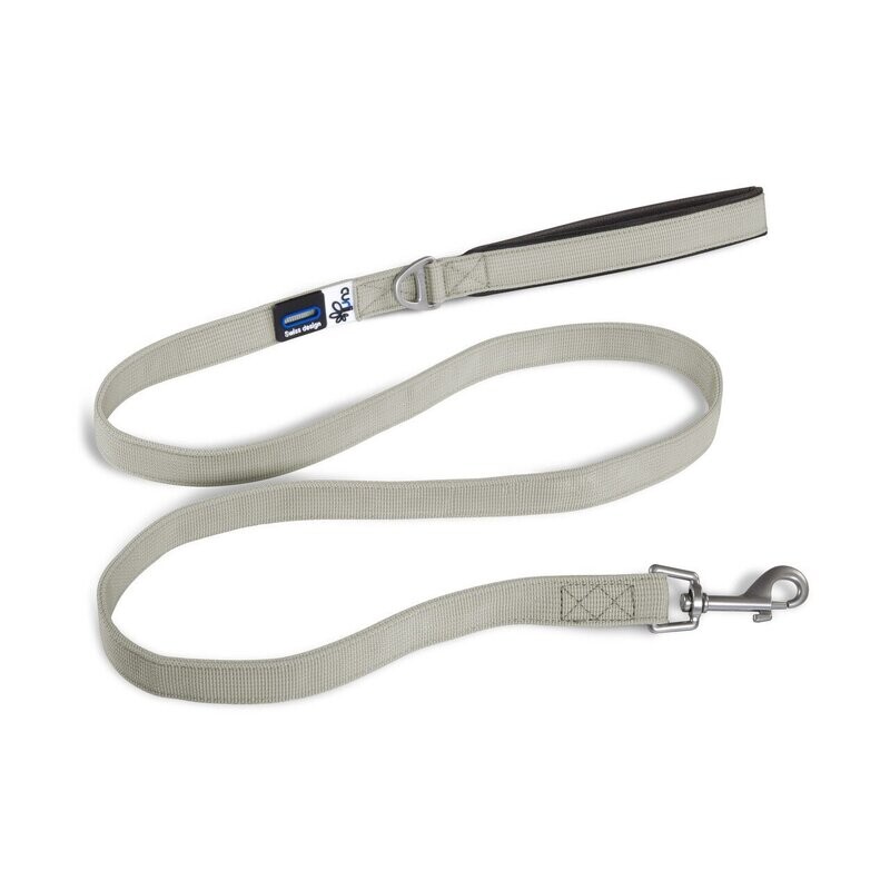 Curli Basic Leine Nylon 140 x 1,5cm Grau (M) Curli Basic Leine Nylon 140 x 1,5cm Grau (M)
