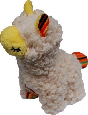 KONG Cat Softies Buzzy Llama vibrierendes Katzenspielzeug mit Knisterfolie KONG Cat Softies Buzzy Llama vibrierendes Katzenspielzeug mit Knisterfolie