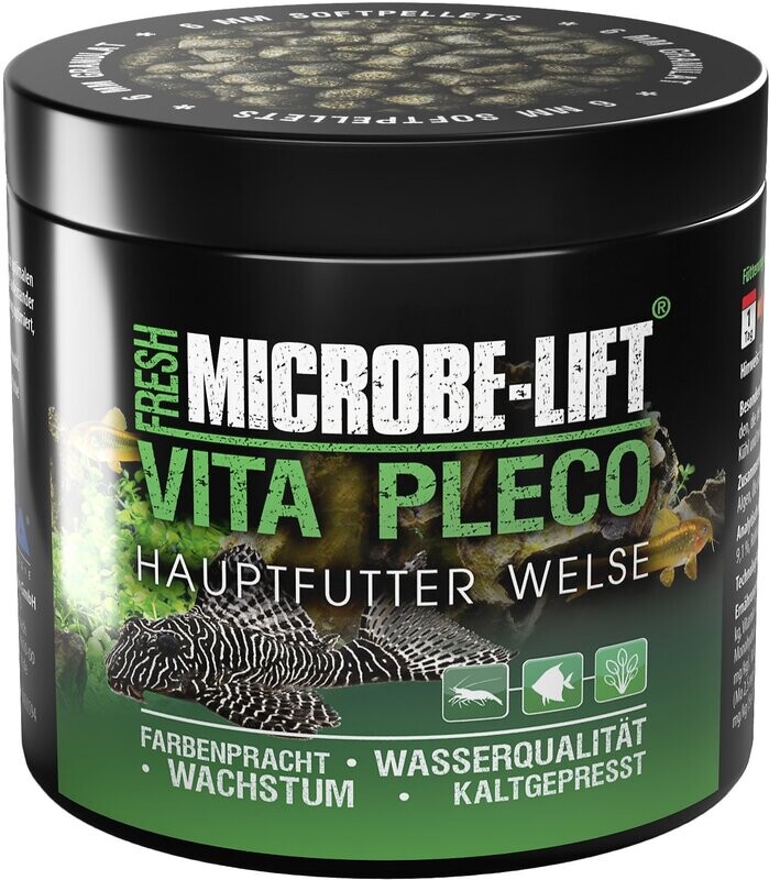 Microbe-Lift Vita Pleco Hauptfutter für Welse 250 ml Microbe-Lift Vita Pleco Hauptfutter für Welse 250 ml
