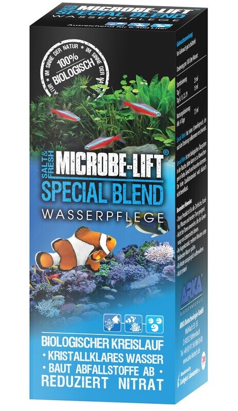 Microbe-Lift Special Blend Aquarium Bakterienmischung 251 ml Microbe-Lift Special Blend Aquarium Bakterienmischung 251 ml