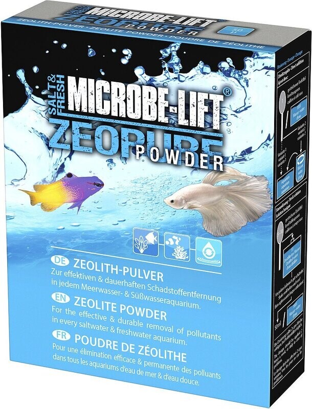 Microbe-Lift Zeopure Powder Zeolith Pulver Schadstoffentferner 125 g Microbe-Lift Zeopure Powder Zeolith Pulver Schadstoffentferner 125 g