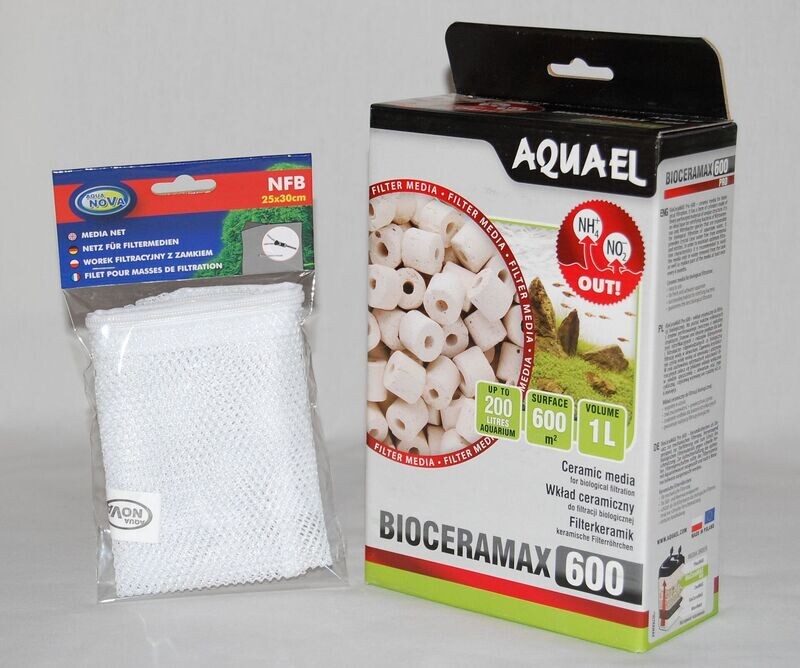 Aquael BIOCERAMAX 600 PRO Filterkeramik 1 Liter Aquael BIOCERAMAX 600 PRO Filterkeramik 1 Liter
