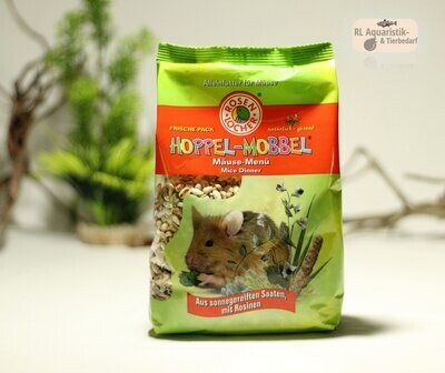 Hoppel-Mobbel Mäuse-Menü Alleinfutter für Mäuse 500 g Hoppel-Mobbel Mäuse-Menü Alleinfutter für Mäuse 500 g