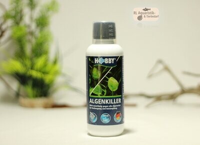 Hobby Algenkiller zur Vorbeugung & Bekämpfung von Algen im Aquarium 250 ml Hobby Algenkiller zur Vorbeugung & Bekämpfung von Algen im Aquarium 250 ml