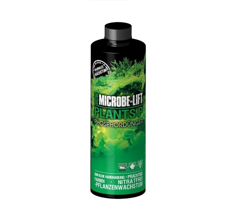 Microbe-Lift Plants P - flüssiger Phosphor Dünger für Wasserpflanzen 236ml Microbe-Lift Plants P - flüssiger Phosphor Dünger für Wasserpflanzen 236ml