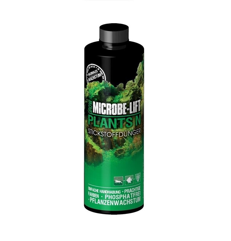Microbe-Lift Plants N - flüssiger Stickstoff Dünger für Wasserpflanzen 236ml Microbe-Lift Plants N - flüssiger Stickstoff Dünger für Wasserpflanzen 236ml