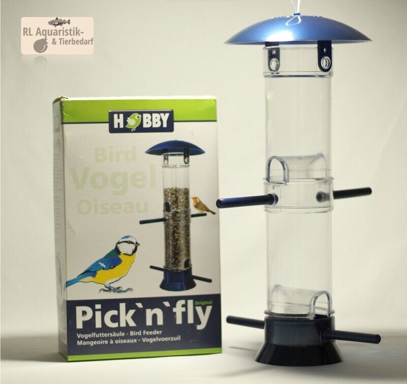 Pick`n`fly Original Futtersäule für Vögel / Wildvögel 38 cm für Garten / Terrasse (Hobby) Pick`n`fly Original Futtersäule für Vögel / Wildvögel 38 cm für Garten / Terrasse (Hobby)