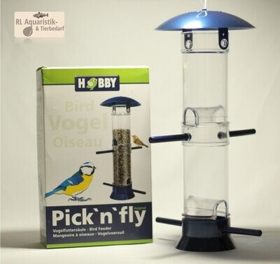 Pick`n`fly Original Futtersäule für Vögel / Wildvögel 38 cm für Garten / Terrasse (Hobby) Pick`n`fly Original Futtersäule für Vögel / Wildvögel 38 cm für Garten / Terrasse (Hobby)