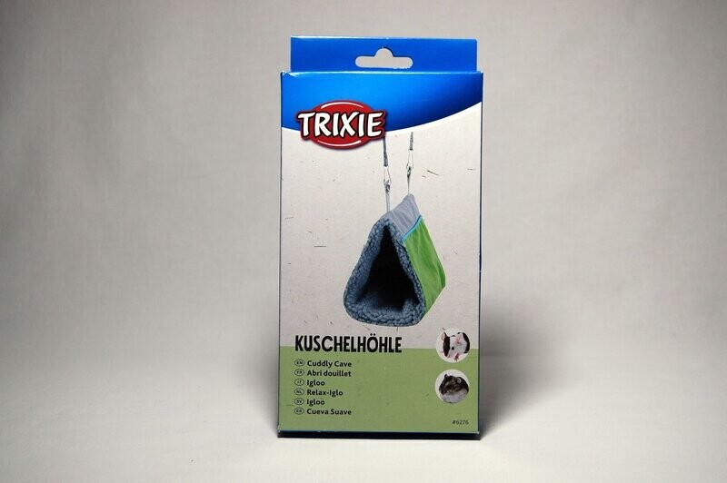Trixie Kuschelhöhle Lammfell-Optik für Hamster, Mäuse und andere Kleinsäuger Stofffarbe Trixie Kuschelhöhle Lammfell-Optik für Hamster, Mäuse und andere Kleinsäuger Stofffarbe "TÜRKIS"