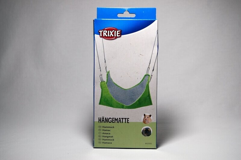 Trixie Hängematte für Ratten, Hamster und andere Nagetiere mit Lammfell-Optik Stofffarbe TÜRKIS Trixie Hängematte für Ratten, Hamster und andere Nagetiere mit Lammfell-Optik Stofffarbe TÜRKIS