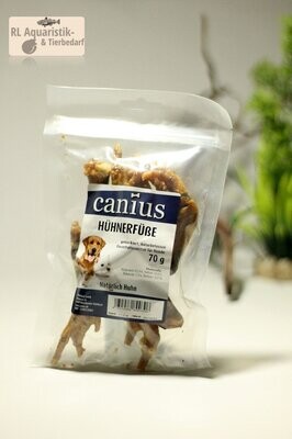 Canius Hundesnack Hühnerfüße naturbelassen 7 x 70g Canius Hundesnack Hühnerfüße naturbelassen 7 x 70g