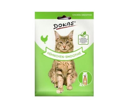 Dokas Cat Katzensnack Hühnchen-Smoothie je 4x30g (120g) Dokas Cat Katzensnack Hühnchen-Smoothie je 4x30g (120g)