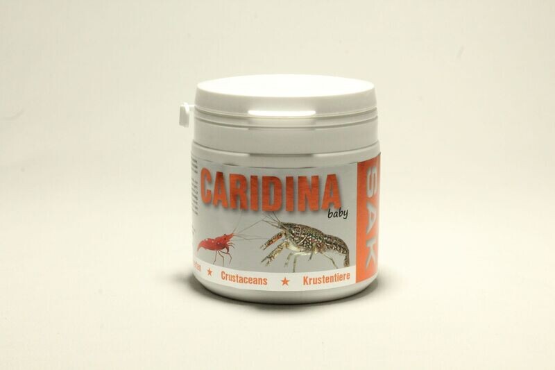 SAK Caridina BABY Alleinfuttermittel für Garnelen & Krebse 150ml (MHD 03/2025) SAK Caridina BABY Alleinfuttermittel für Garnelen & Krebse 150ml (MHD 03/2025)
