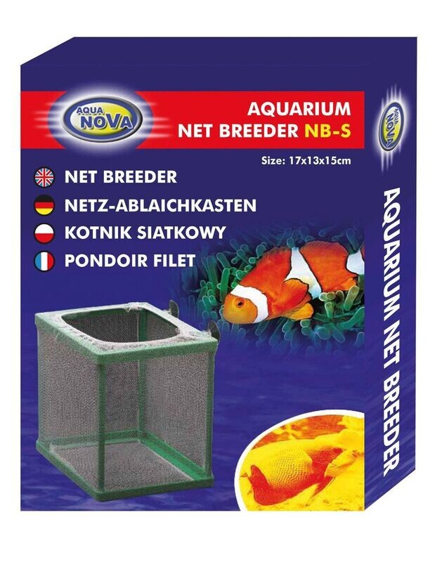 Aqua Nova Ablaichnetz / Breeder / Schutz für Jungfische Größe Aqua Nova Ablaichnetz / Breeder / Schutz für Jungfische Größe "S"