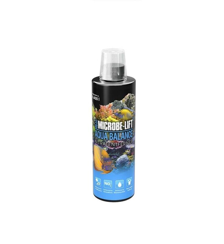 Microbe-Lift Aqua Balance Nitratentferner / Bakterienmischung 473ml Microbe-Lift Aqua Balance Nitratentferner / Bakterienmischung 473ml