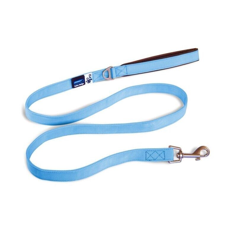 Curli Basic Leine Nylon 140 x 2cm Skyblue (L) Curli Basic Leine Nylon 140 x 2cm Skyblue (L)