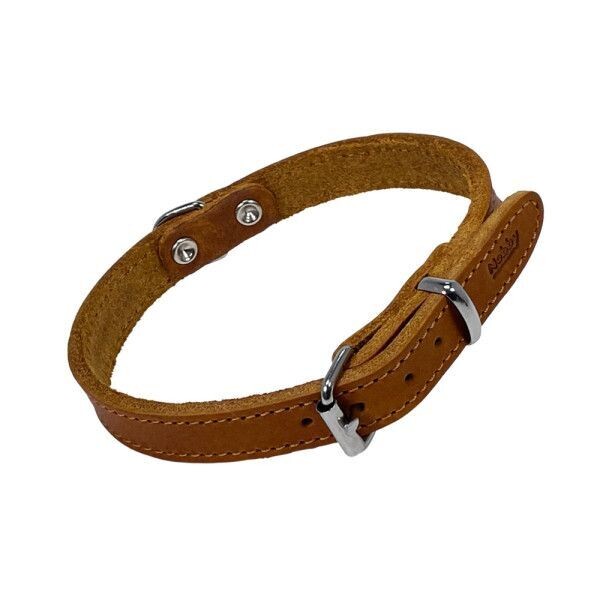 Nobby Lederhalsband Nobby Lederhalsband "Tabil" Farbe "Cognac" Gr. S-M 40 cm (31-36 cm), 16 mm