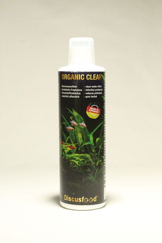 Discusfood Organic Clear Wasserzusatz für Aquarien 500ml Discusfood Organic Clear Wasserzusatz für Aquarien 500ml
