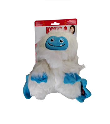 KONG Frizzles Yeti Med/Lg Hundespielzeug mit Quietscher und Knistergeräuschen KONG Frizzles Yeti Med/Lg Hundespielzeug mit Quietscher und Knistergeräuschen