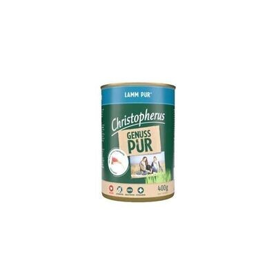 6 x Christopherus Lamm PUR Nassfutter für Hunde 400 g Dose 6 x Christopherus Lamm PUR Nassfutter für Hunde 400 g Dose