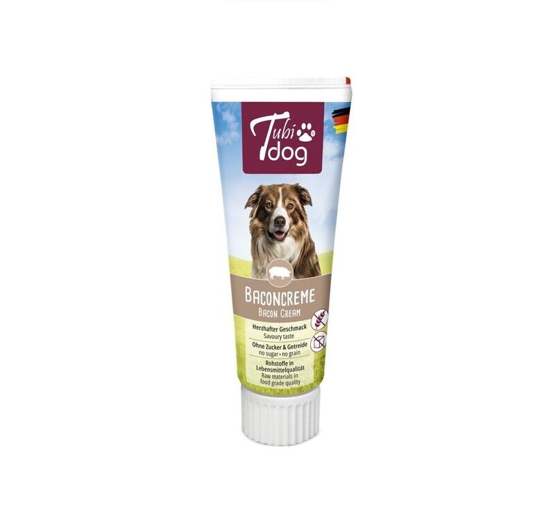 TubiDog Hundesnack Delikatess Baconcreme in der Tube 75g TubiDog Hundesnack Delikatess Baconcreme in der Tube 75g