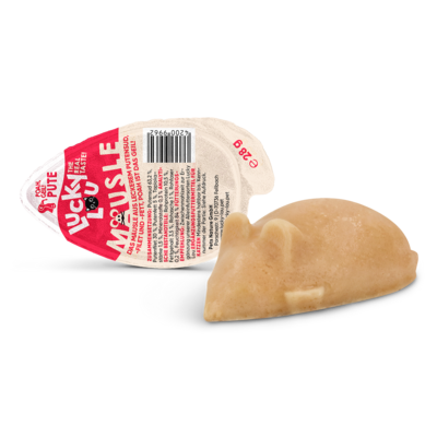 Lucky Lou Mäusle Pute Ergänzungsfutter für Katzen je 28g Lucky Lou Mäusle Pute Ergänzungsfutter für Katzen je 28g