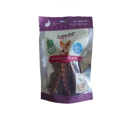 Dokas Dog Hundesnack Kaninchenrücken getrocknet 120g Dokas Dog Hundesnack Kaninchenrücken getrocknet 120g