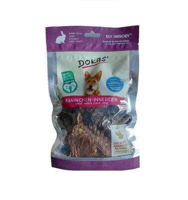 Dokas Dog Kaninchen-Innereien (Herz, Lunge, Magen, Leber) 100g Dokas Dog Kaninchen-Innereien (Herz, Lunge, Magen, Leber) 100g