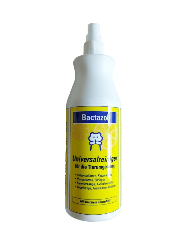 Bactazol Universalreiniger für die Tierumgebung 500ml Bactazol Universalreiniger für die Tierumgebung 500ml