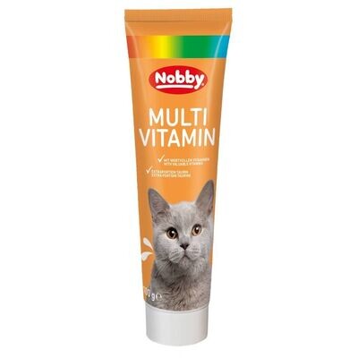 Nobby Multi Vitamin Paste für Katzen mit wertvollen Vitaminen 100 g Tube Nobby Multi Vitamin Paste für Katzen mit wertvollen Vitaminen 100 g Tube