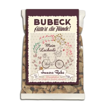 BUBECK Hundekekse BUBECK Hundekekse "Innere Ruhe" mit Büffel & Fenchel 150g -getreidefrei